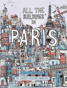 James Gulliver Hancock 插画 All the Buildings in Paris 巴黎地标建筑