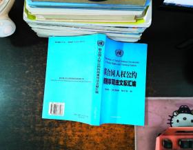 联合国人权公约和刑事司法文献汇编