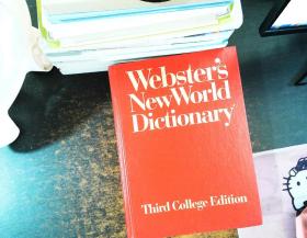 Webster·s new world dictionary 【缺少书衣】