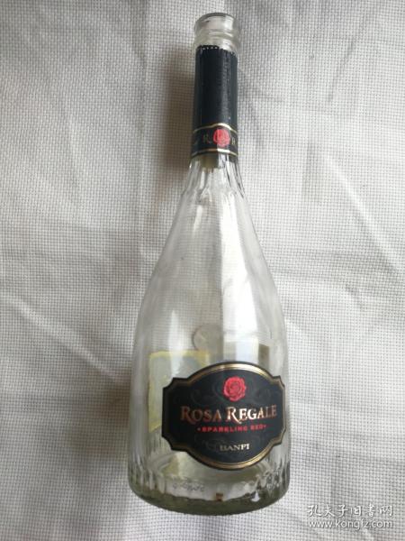 酒瓶收藏：ROSA  REGALE王室玫瑰伯式圖阿克起泡葡萄酒瓶
