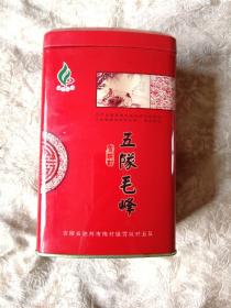 茶葉罐收藏：五隊毛峰生態茶葉長方形茶葉罐