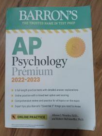 新版巴朗AP考試備考 心理學2022-2023 Psychology