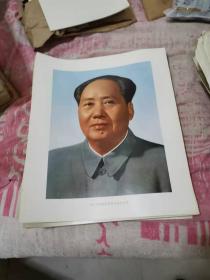 伟大的领袖和导师毛泽东主席【毛主席照片集】200幅照片全套， 未装订本册页