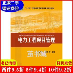 二手书电力工程项目管理 乌云娜 中国电力出版社 9787512386631
