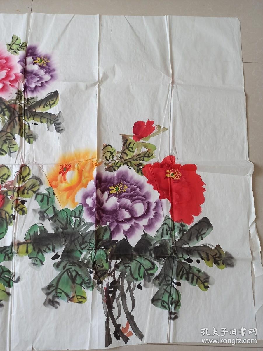 李锦鸿精品国画——牡丹 花开富贵 非常漂
