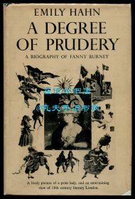 【签名本】项美丽《过分守礼的程度：范妮·伯尼传》（A Degree of Prudery: A Biography of Fanny Burney），1950年初版精装，项美丽签赠《纽约客》插画家约翰·奥布莱恩
