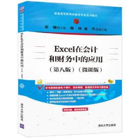 Excel在会计和财务中的应用（第八版）（微课版）