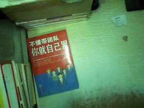 不懂带团队你就自己累..