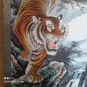 00八品著名画家阳鸿港四尺原作"岁寒三友"彤轩晨的书店(4)2021-12-11