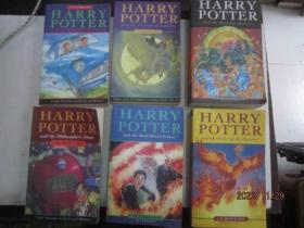 HARRY POTTER 哈利波特 英文版 6本合售