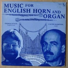 12寸黑胶唱片 MUSIC FOR ENGLISH HORN AND ORGAN 英国管和管风琴