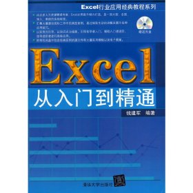 Excel从入门到精通-赠送 钱建军 清华大学出版社 9787302357148