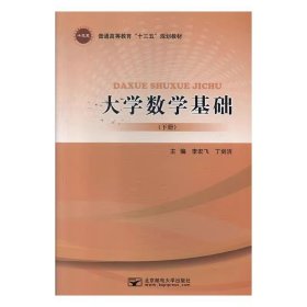 大学数学基础下册 李宏飞,丁剑洁 北京邮电大学出版社 9787563556571