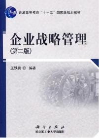 企业战略管理(第二2版) 王铁男 科学出版社 9787030267733