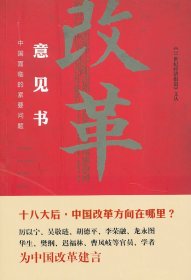 改革意见书-中国面临的紧要问题  21世纪经济报道 著 ２１世纪