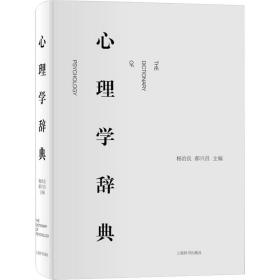 心理学辞典杨治良、郝兴昌上海辞书出版社