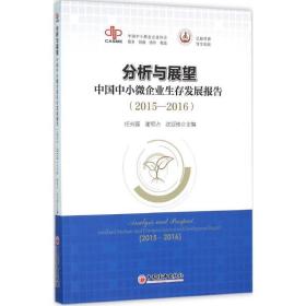 分析与展望：中国中小微企业生存发展报告:2015-2016任兴磊中国经济出版社