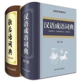 中小学工具书系列全套共2册汉语成语词典歇后语词典