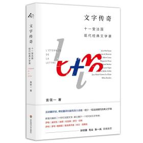 文字传奇：十一堂法国现代经典文学课（法语翻译家、傅雷翻译出版奖得主袁筱一）