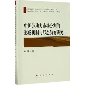 中国劳动力市场分割的形成机制与形态演变研究