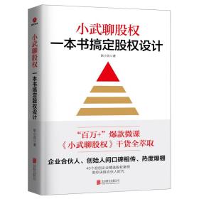小武聊股权:一本书搞定股权设计