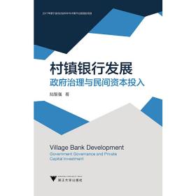 村镇银行发展：政府治理与民间资本投入