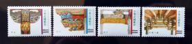 704 特专360台湾传统建筑邮票85年版4全新样票 样张 原胶全品