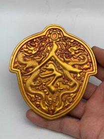 明代文玩，大明王朝“常遇春将军令”，材质不明，沉甸甸的，极高考古和文化价值，明代古“将军令牌”，极美，极罕见，极可贵，收藏级，可遇不可求值得永久收藏，镇馆之宝