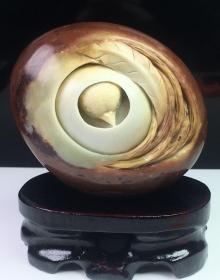 青田周村龙蛋石“新生命”，龙蛋是“希望”肉质细腻，收藏级别，非常稀有了，大自然的神奇造化，可遇不可求值得永久收藏