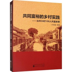 正版图书  共同富裕的乡村实践：台州36村108人共富故事 王焕斌