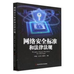 正版图书  网络安全标准和法律法规 李世武 河北科学技术出版社