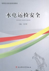 正版图书  水电运检安全 王抒祥 电子科技大学出版社