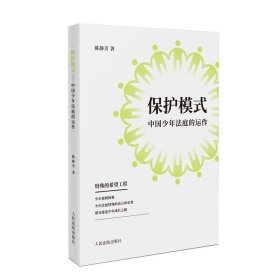 正版图书  保护模式：中国少年法庭的运作 陈静芳 人民法院出版社