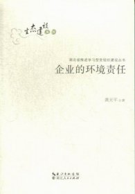 正版图书  企业的环境责任 龚天平 湖北人民出版社