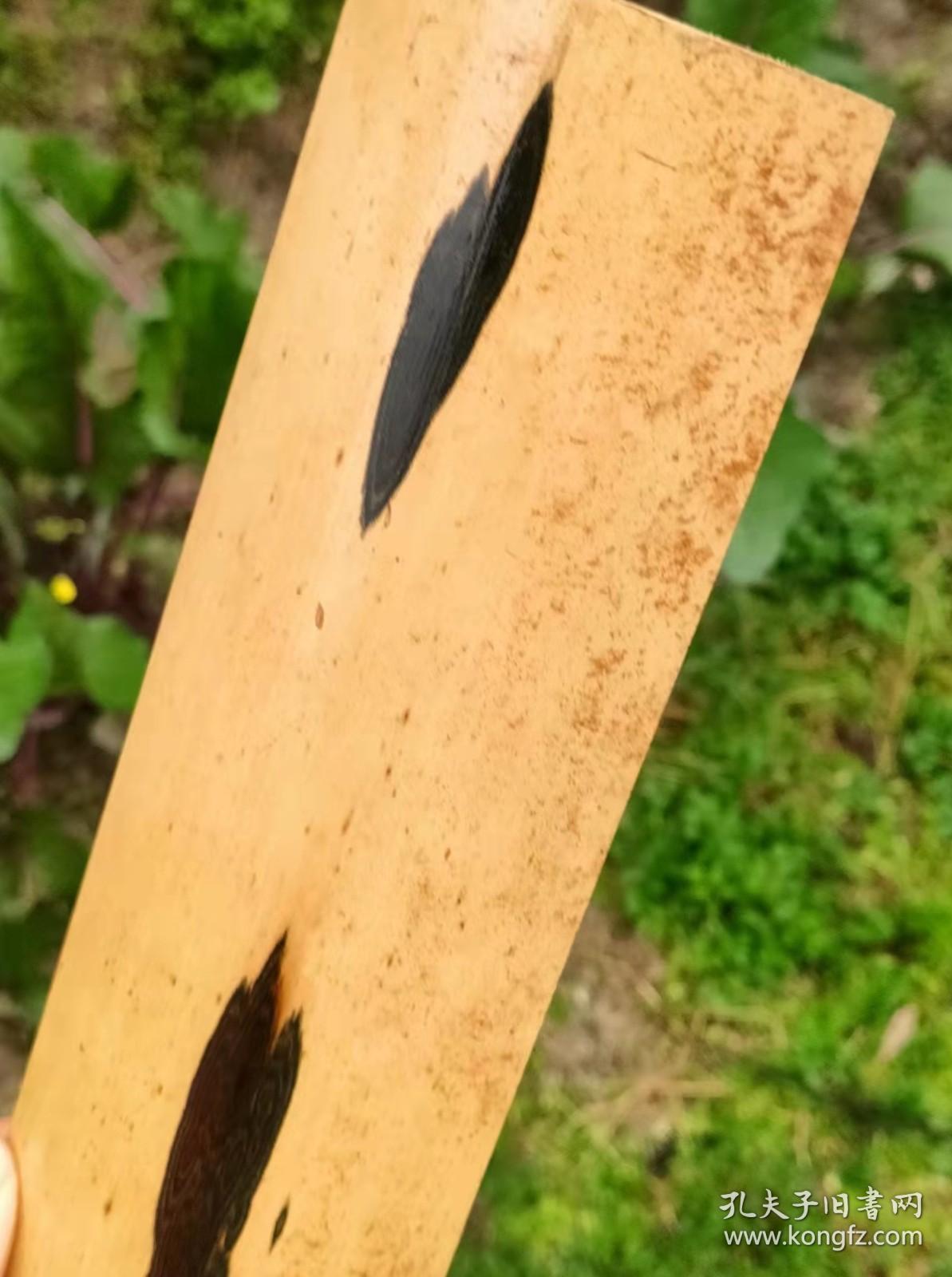 极品老料凤眼竹1片