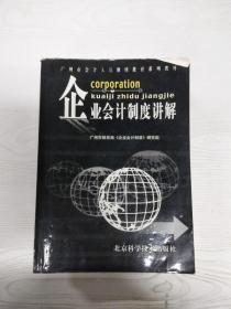 EC5095019 企业会计制度讲解【有瑕疵书页边缘斑渍】