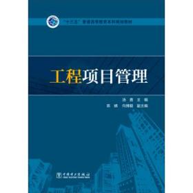 八品 工程项目管理 汤勇,陈婧,向博毅 编 中国电力出版社