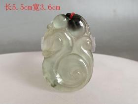 清代老翡 翠挂件