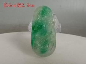 清代老翡 翠挂件