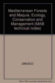 Mediterranean Forests and Maquis: Ecology  Conservation and