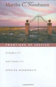 Frontiers of justice : disability, nationality, species membership