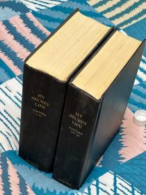 My Secret Life 全2册  我未公开的人生 —— 19世纪的一部《卡萨诺瓦回忆录》， 维多利亚时代伦敦的一部自传体情色小说    带套盒 两册书共 2424 页，厚达12.5 cm