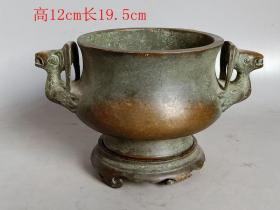 明代紫铜香炉