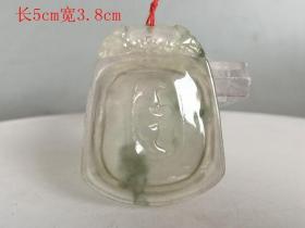 清代老翡 翠挂件