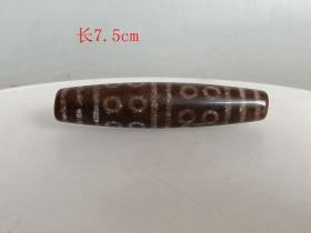 乡下收的清代老天珠挂件