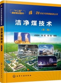 洁净煤技术（第二版）卓建坤、陈超、姚强  著化学工业出版社9787122248435