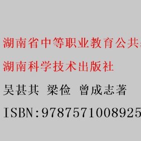计算机应用基础 吴甚其 湖南科学技术出版社 9787571008925