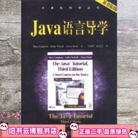 Java语言导学 原书第三版第3版 马朝晖 机械工业出版社 9787111095859