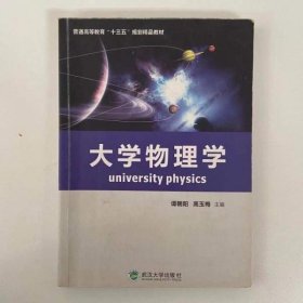 大学物理学 第三版第3版 谭朝阳 高玉梅 武汉大学出版社9787307149304