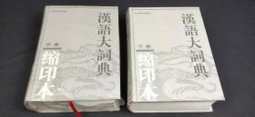 汉语大词典 缩印本（两册合售）